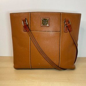 Dooney & Bourke Pebble Leather Small Lexington Shopper on QVC 